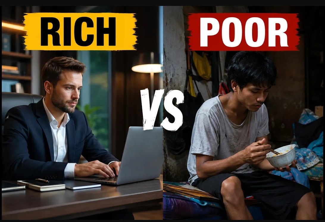 Rich vs poor habits